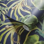 Обои — Clarke and Clarke — MONKEY BUSINESS — INDIGO — W0083/03