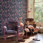 Обои — Clarke and Clarke — AUDUBON — PINK — W0099/04