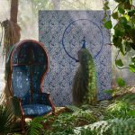 Обои — Clarke and Clarke — ROUSSEAU — BLUE — W0104/01