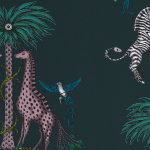 Обои — Clarke and Clarke — CREATURA — TEAL — W0114/03