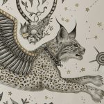 Обои — Clarke and Clarke — LYNX — GILVER — W0118/02