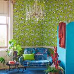 Обои — Clarke and Clarke — PROTEA — LIME — W0119/05
