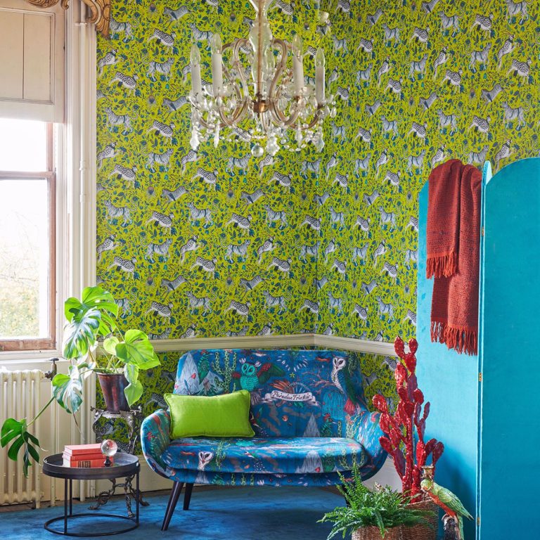Обои — Clarke and Clarke — PROTEA — LIME — W0119/05