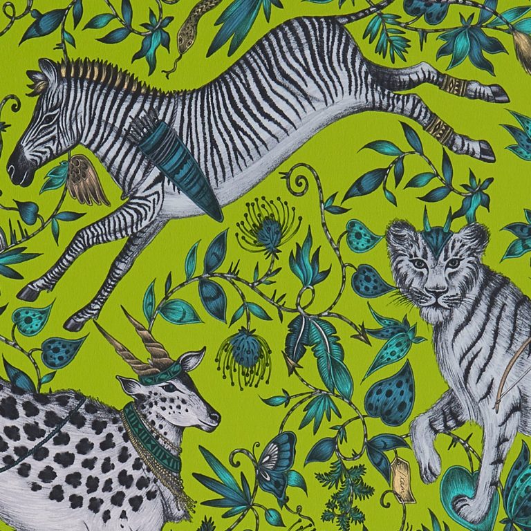Обои - Clarke and Clarke - PROTEA - LIME - W0119/05