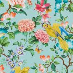 Обои — Clarke and Clarke — GOLDEN PARROT — MINERAL — W0130/03