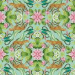 Обои — Clarke and Clarke — MENAGERIE — AQUA — W0131/01