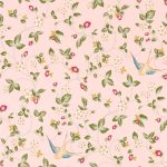 Обои — Clarke and Clarke — WILD STRAWBERRY — BLUSH — W0135/01