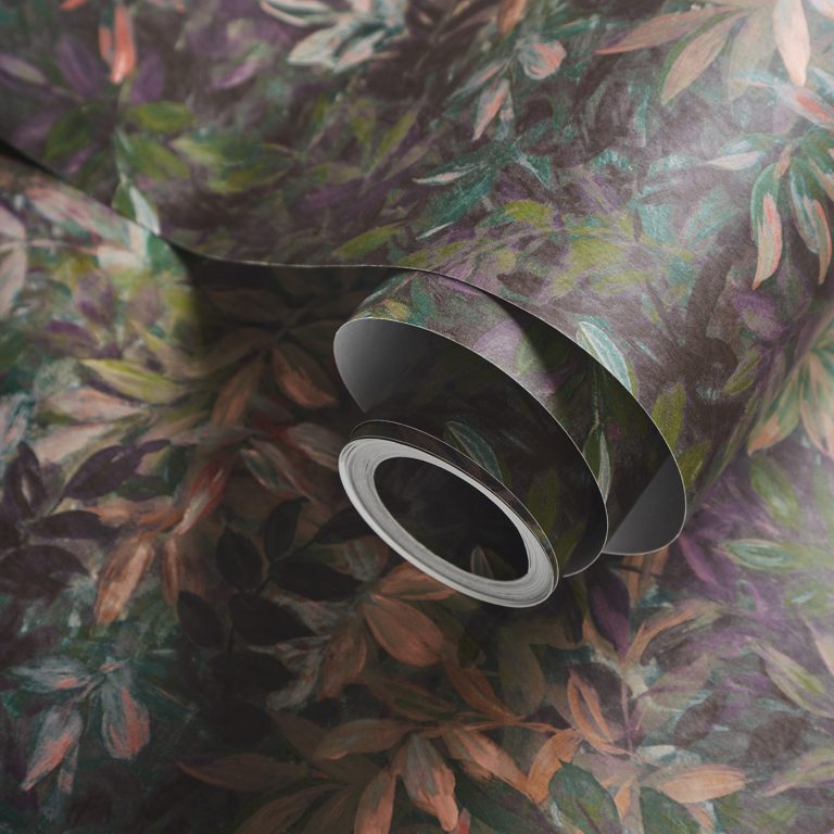 Обои — Clarke and Clarke — CONGO — AMETHYST/EMERALD — W0140/01