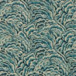 Обои — Clarke and Clarke — LUMINO — KINGFISHER/GILVER — W0142/03