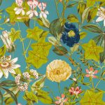 Обои — Clarke and Clarke — PASSIFLORA — CHAMBRAY — W0143/01