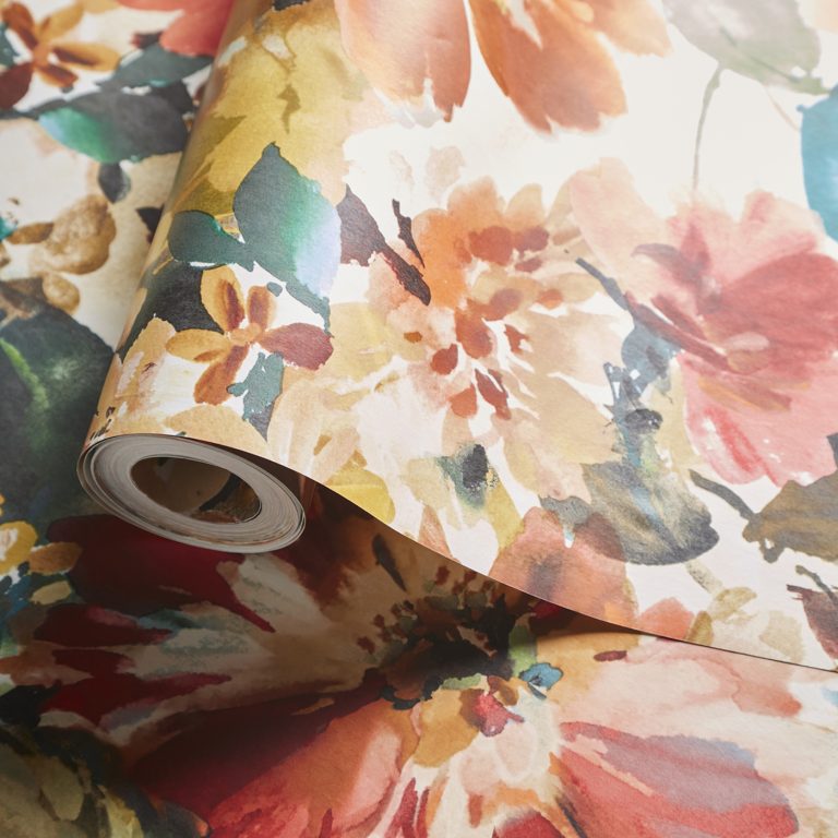 Обои — Clarke and Clarke — TAHITI — ROUGE — W0145/04
