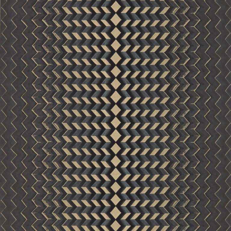 Обои - Clarke and Clarke - FRAGMENT - CHARCOAL/GOLD - W0150/02