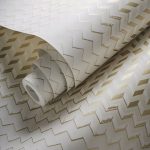 Обои — Clarke and Clarke — FRAGMENT — NATURAL/GOLD — W0150/04