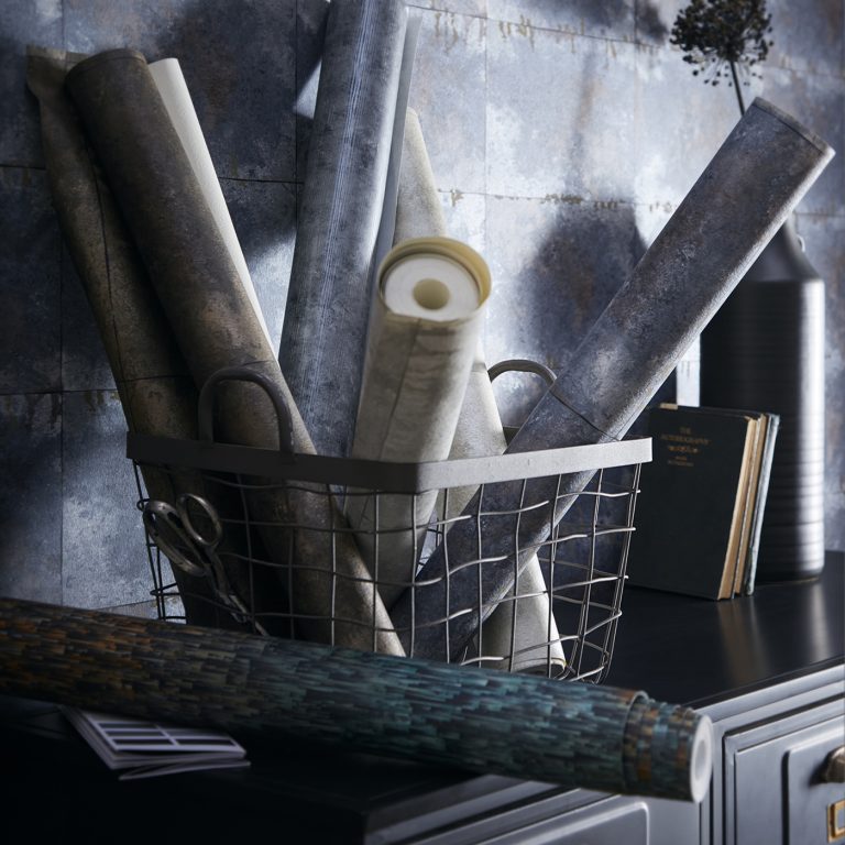 Обои — Clarke and Clarke — IGNEOUS — BRONZE — W0151/01