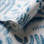 Обои — Clarke and Clarke — BRACKEN — DENIM — W0156/01