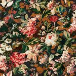 Обои — Clarke and Clarke — LILUM — RUSSET/NOIR — W0158/05