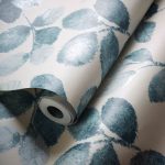 Обои — Clarke and Clarke — NORTHIA — DENIM/LINEN — W0159/02