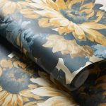 Обои — Clarke and Clarke — SUNFOREST — GILVER/DENIM — W0162/02