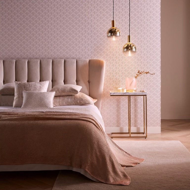Обои — Clarke and Clarke — CHRYSLER — ROSE GOLD — W0164/03