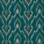 Обои — Clarke and Clarke — VELLUTO — TEAL — W0170/03
