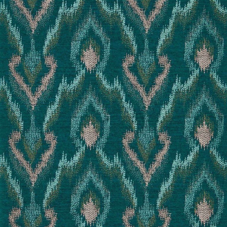 Обои - Clarke and Clarke - VELLUTO - TEAL - W0170/03