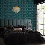 Обои — Clarke and Clarke — VELLUTO — TEAL — W0170/03