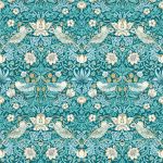 Обои — Clarke and Clarke — STRAWBERRY THIEF — TEAL — W0171/06