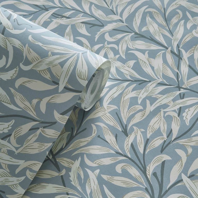 Обои — Clarke and Clarke — WILLOW BOUGHS — DOVE — W0172/02