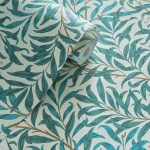Обои — Clarke and Clarke — WILLOW BOUGHS — TEAL — W0172/05