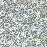 Обои — Clarke and Clarke — MALLOW — SLATE/DOVE — W0173/01