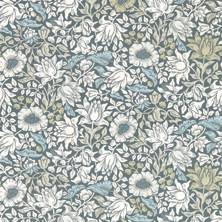 Обои - Clarke and Clarke - MALLOW - SLATE/DOVE - W0173/01