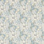 Обои — Clarke and Clarke — GOLDEN LILY — SLATE/DOVE — W0174/02