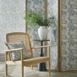 Обои — Clarke and Clarke — ACANTHUS — SLATE — W0175/02