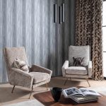 Обои — Clarke and Clarke — EFFETTO — PEWTER — W0179/03