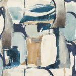 Обои — Clarke and Clarke — FIGURA — DENIM/LINEN — W0180/01