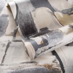 Обои — Clarke and Clarke — FIGURA — LINEN/CHARCOAL — W0180/02