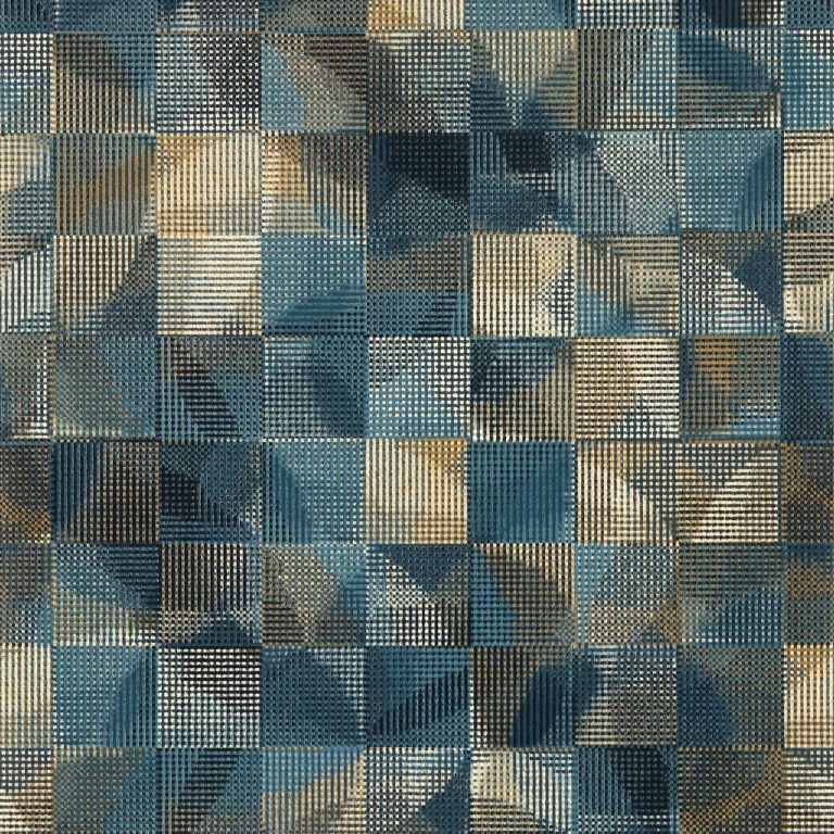 Обои - Clarke and Clarke - IMPATTO - MIDNIGHT - W0182/02