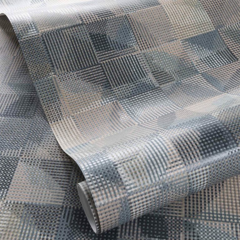 Обои — Clarke and Clarke — IMPATTO — MINERAL/BLUSH — W0182/03