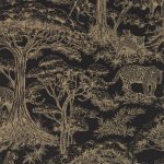 Обои — Clarke and Clarke — KISUMU — NOIR/LUXE — W0185/04