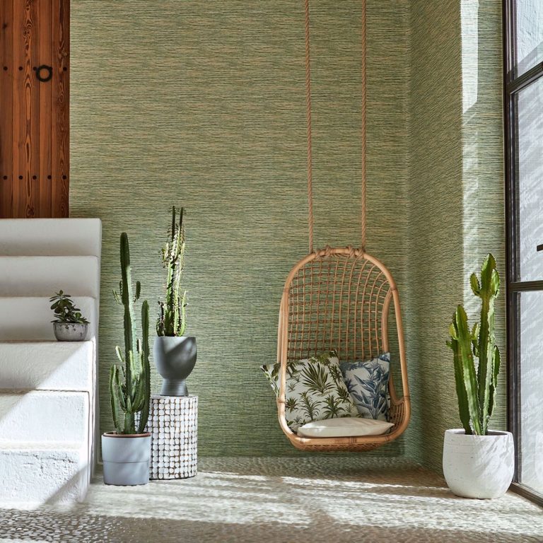 Обои — Clarke and Clarke — XAN — PALM — W0192/04