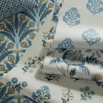 Обои — Clarke and Clarke — ATTINGHAM — DENIM — W0193/02
