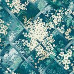 Обои — Clarke and Clarke — MAYMONT — MIDNIGHT — W0195/02