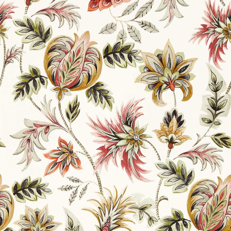 Обои - Clarke and Clarke - SIZERGH - BLUSH/SAGE - W0198/01