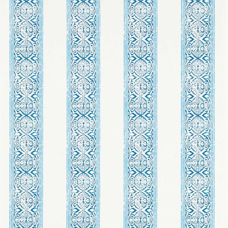 Обои - Clarke and Clarke - KALAMKARI - COBALT - W0237/02
