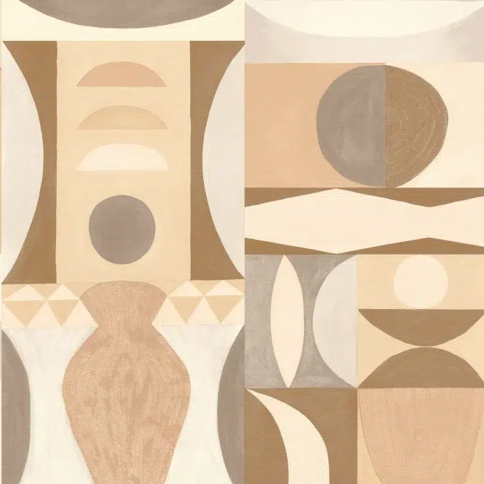 Обои Casamance — Auguste Latte 76032344 (Коллекция Mouvements)