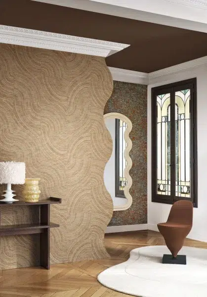 Обои Casamance — Alentours Beige Orange 71710303 (Коллекция Manufactura)