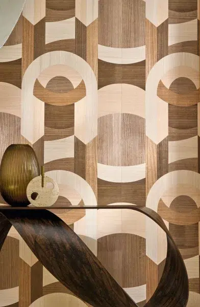 Обои Casamance — Traversee Chene Ivoire 71780116 (Коллекция Traversee)