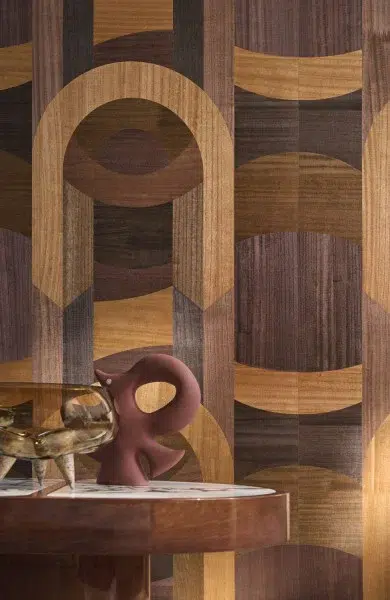 Обои Casamance — Traversee Aubergine chene 71780331 (Коллекция Traversee)
