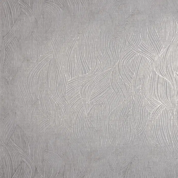 Обои Casamance — Alaris Flax noir platine 71620202 (Коллекция Linessence 2)