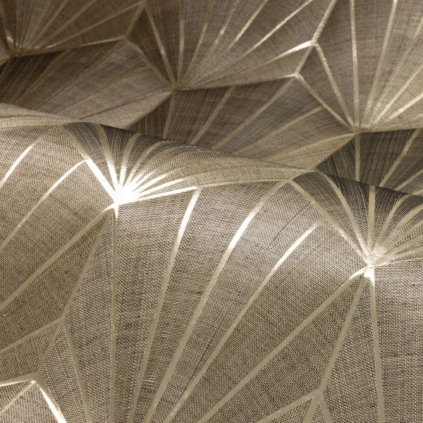 Обои Casamance — Majeste Noir de Lune Platine 71818734 (Коллекция Traversee)